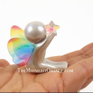 Wishing Star Baby memorial sculpture for baby remembrance pregnancy and infant loss sympathy gift by The Midnight Orange image 5