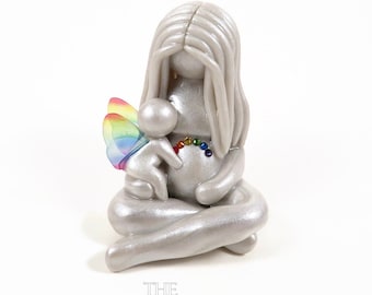 Rainbow Baby Keepsake Sculpture – Pregnancy After Loss Gift