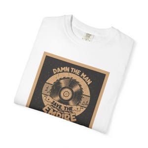 Comfort Colors® Empire Eecords t-shirt, Danm the men save the empire, Funny Gift for Friends, Casual Wear, Band Merchandise, Vintage shirt
