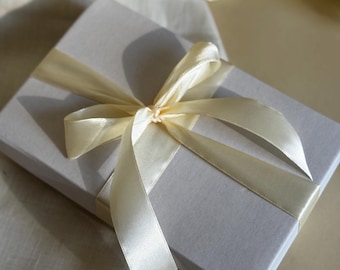 Gift Box Add-On for Hair Accessories – Upgrade to Gift Packaging, Christmas Gift Wrapping