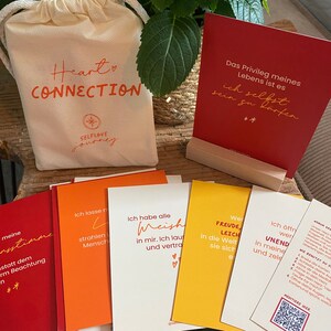 Affirmationskarten: Botschaften deines Herzens / eine Karte für jeden Tag / Orakel deines Herzen / Affirmationskarten für Selbstliebe