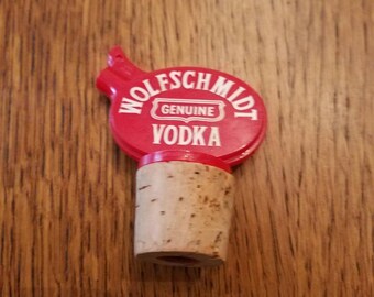 Wolfschmidt Vodka Liquor Bottle Topper\Server Cocktail Party