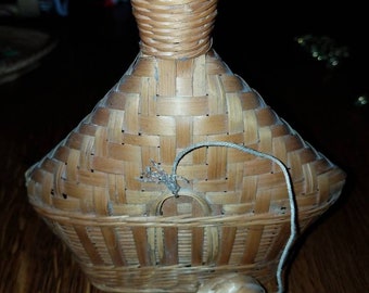 Hand woven Bottle Republic of China