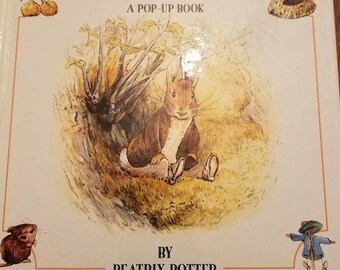 The Tale of Benjamin Bunny Pop-up Book 1991 Derrydale Books