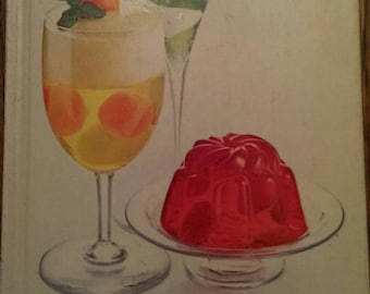 Vintage 1975 Hard-cover The New Joys of Jello Recipe Cookbook