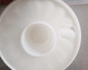 Vintage 1970's  Plastic  Tupperware Jello Mold Jel and Serve