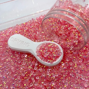 4MM/6MM Pink AB Rhinestones, Non-Hotfix, Flatback Rhinestone (D40-24/33)