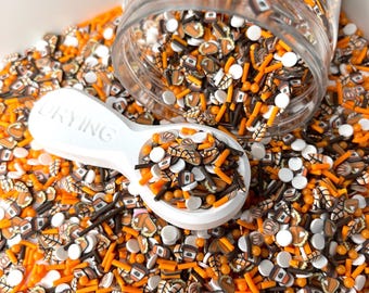 FAKE Pumpkin Spice Mix, Food Polymer Clay Sprinkle (NOT EDIBLE) D44-14