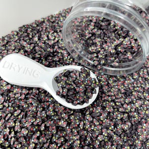 5MM Black Game Controller Polymer Clay Sprinkle (NOT EDIBLE) D47-19