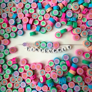 10MM Colorful Butterflies, Animal/Insect Polymer Clay Beads