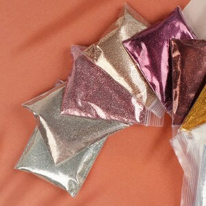 Paillettes métalliques ultrafines 0,2 mm (sac de 10 g)