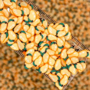 FALSO 5 MM Mango Fruit Polymer Clay Sprinkle (NON COMMESTIBILI) D22-17