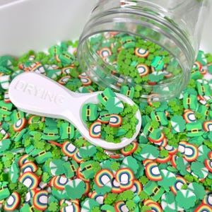 FAUX mélange d'argile polymère pour la Saint-Patrick pour la Saint-Patrick (PAS COMESTIBLE) D47-04