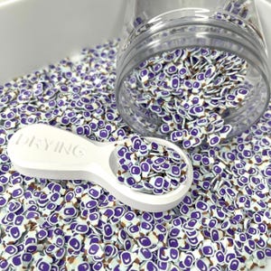 Bottiglia di pozione FINTA da 5 mm, granella di argilla polimerica per Halloween (NON COMMESTIBILI) D46-04