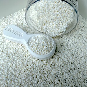 FAKE 3MM White Star Polymer Clay Sprinkle (NOT EDIBLE) D14-09