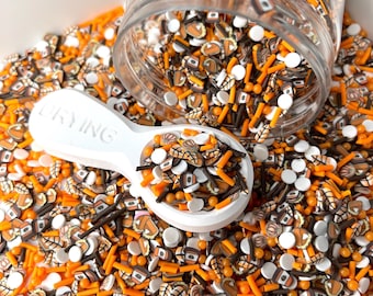 FAKE Pumpkin Spice Mix, Food Polymer Clay Sprinkle (NOT EDIBLE) D44-14