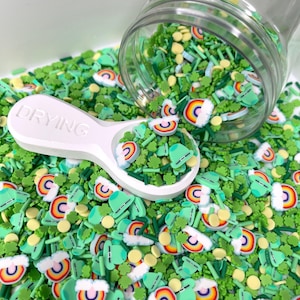 Pot of Gold, St. Patricks Polymer Clay Sprinkle Mix (NOT EDIBLE) D43-06