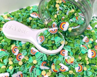 Pot of Gold, St. Patricks Polymer Clay Sprinkle Mix (NOT EDIBLE) D43-06