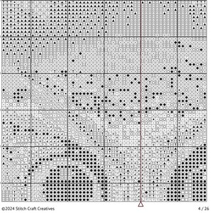 Woodland owl pattern available as a Black and White instant Download pattern