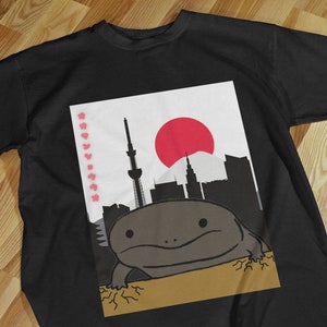 Japanese Giant Salamander T-Shirt V2, Giant Salamander, Salamander Art, Cute Giant Salamander, Kaiju Art, Salamander Tee Gift