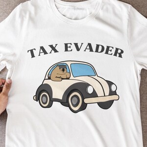 Murmeltier Steuerhinterzieher Unisex T-Shirt, Murmeltier T-Shirt, Murmeltier T-Shirt, lustiges Murmeltier T-Shirt, lustiges Murmeltier Geschenk für Männer & Frauen