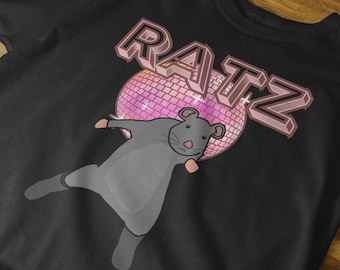 Dancing Rat In Boots Unisex T-Shirt, Dancing Rat Memes, The Dancing rat, Rat Lovers, Tiktok Memes, Viral Meme Shirt, Brainrot Shirt, Ratz