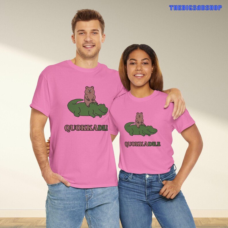 Quokkadile Unisex T-Shirt, Quokka Shirt, Crocodile Shirt, Quokka, Quokka Print, Quokka Clipart, Crocodile, Quokka Puns, Crocodile Print Azalea