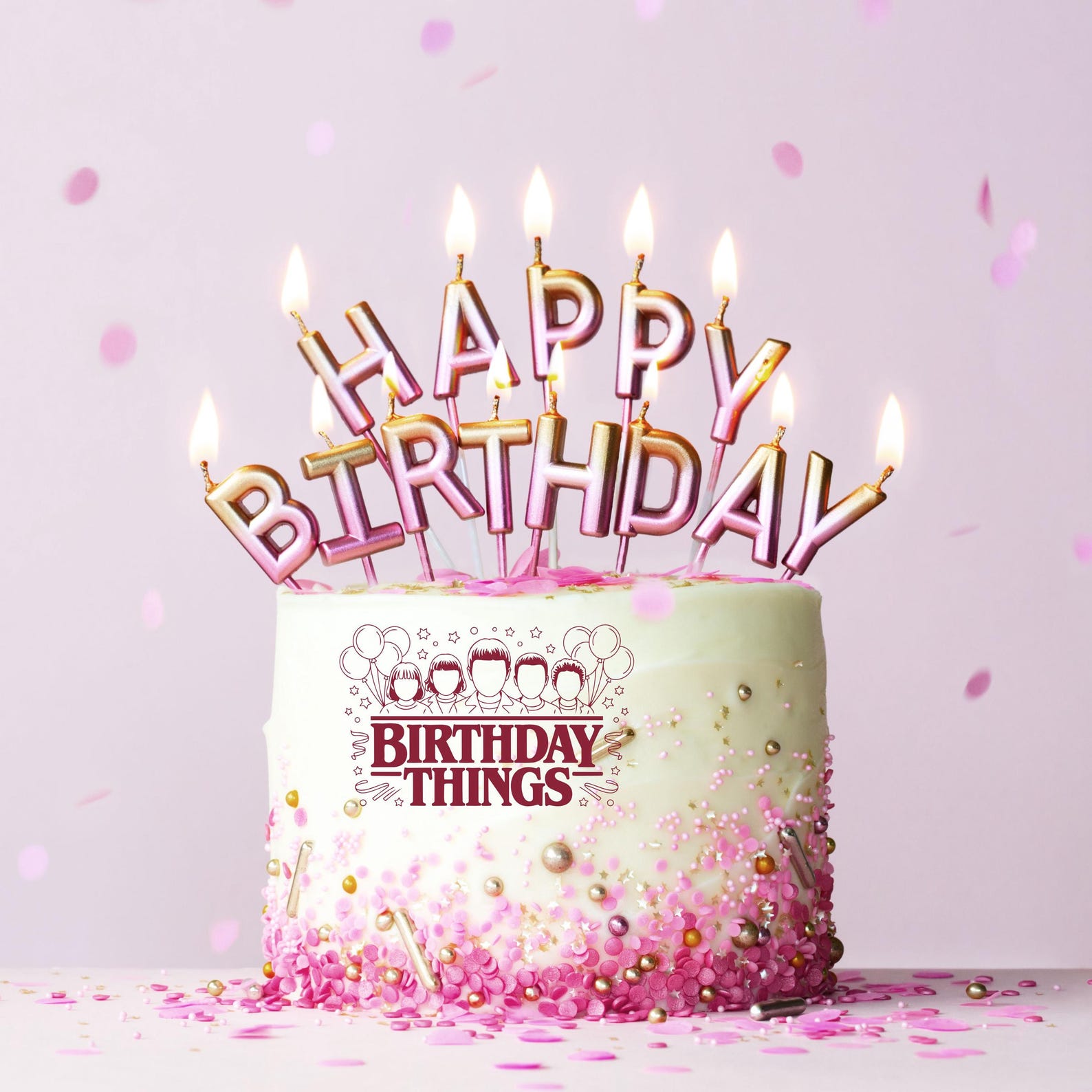 Birthday Things Svg Png Bundle, Birthday Things Svg, Birthday Tee ...