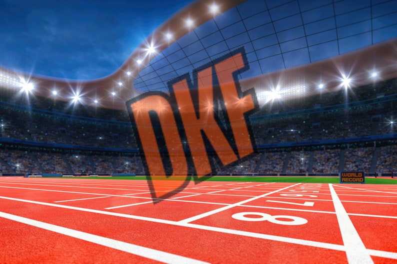 Track and Field Stadium Bundle, Track and Field Background, Track and