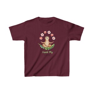 Yoga Kids Tee, Children&#39;s Yoga Shirt, Kids Yoga Top, Funny Yoga Shirt for Kids, Yoga Lover Gift, Yoga Kids Clothing
