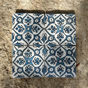 Aesthetic Zellige Tiles, Custom made Tiles Color, Tiles for Backsplash, Wall decor Handmade and Handpainted Clay Tiles, 4x4 Bathroom Tiles
