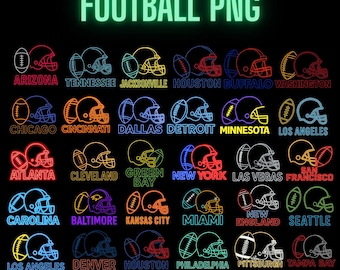 Neon Football PNG, Football PNG, Est 1976 Red Helmet Clipart, Retro Grunge Digital File for Game Day Shirt, Sublimation Sports Team Design