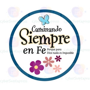 Spanish Bible Verse - Frases religiosas T-Shirt Motivational Quote PNG Inspirational Christian Tee Design Digital Download