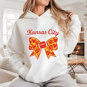 Kansas City Coquette Football png, Football Bow png, Football mom png, Football png, Game Day, Fall Football png, Football Season Png
