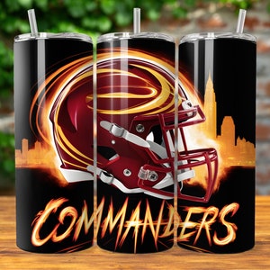 Washington 20oz Skinny Tumbler Wrap PNG, Sport 20oz Tumbler PNG, Mascot Sublimation Tumbler PNG Digital Download, Football Tumbler