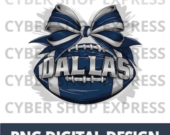 Dallas Coquette PNG Stivali e fiocchi estetici, nella mia era Soft Girl, Cowgirl alla moda, design di sublimazione del calcio, download digitale