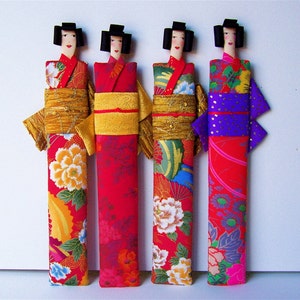 Pattern Kimono Lady image 3