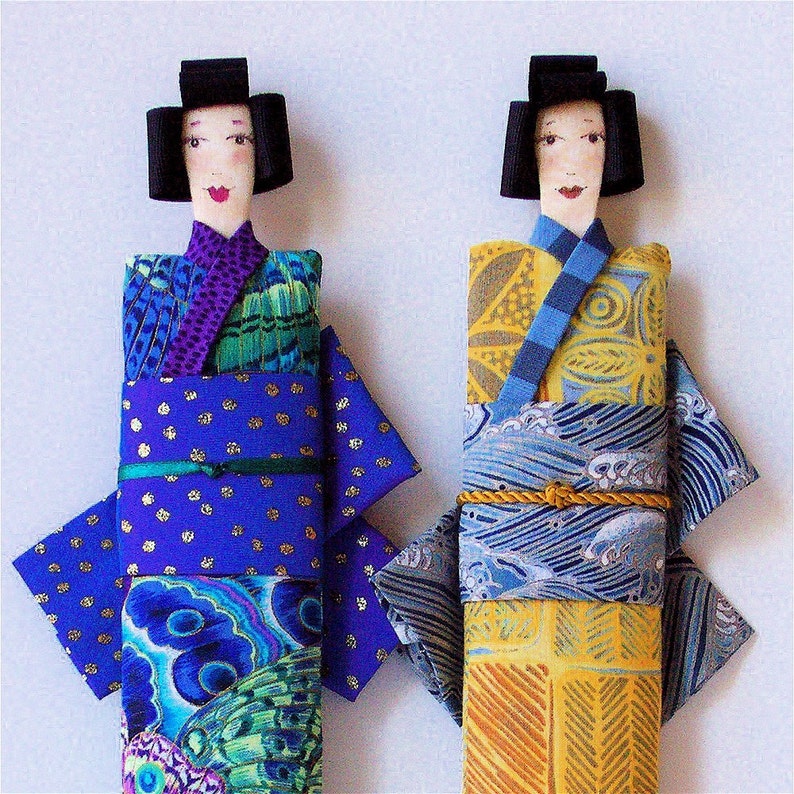 Pattern Kimono Lady image 5