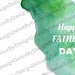 Printable Fathers Day Card Downloadable PDF - Etsy