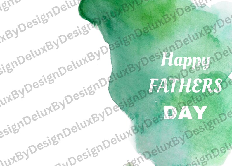 Printable Fathers Day Card Downloadable PDF - Etsy