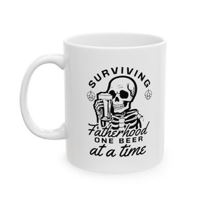 Surviving Printed Ceramic Mug, (11oz, 15oz)