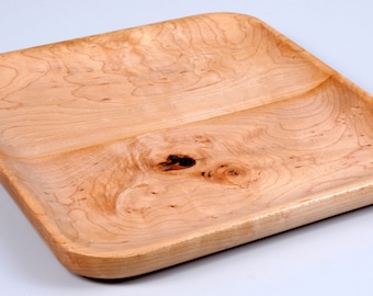 Figured Maple Plate