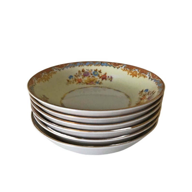 Six Empress China Berry Bowls Etsy