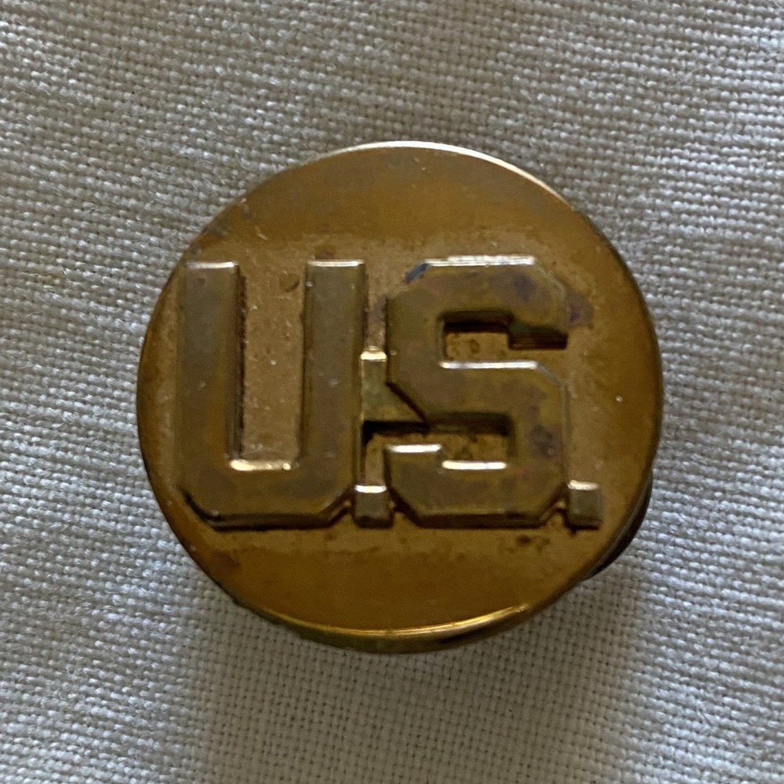 World War II US military brass army collar pin | Etsy