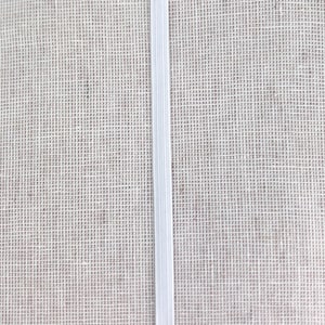 Corte elástico a medida, Elástico trenzado, Elástico de 1/4" (6,35 mm) para coser, elástico para prendas, elástico para mascarillas y coleteros