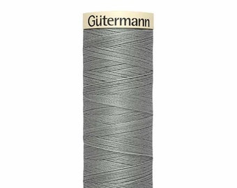 Sewing Thread, Gutermann Thread 110, Sew All Thread, 110 Yards, Color #114 Greymore, All purpose Thread, Polyester Thread