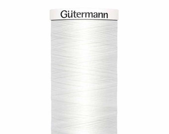 Gutermann Sew-All Thread 274yd Nu White 
