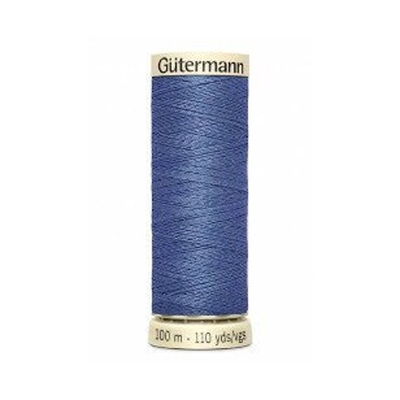 Sewing Thread, Blue Thread, Gutermann 933, All Purpose Thread, 110 Yards,  Gutermann Thread in Copenhagen Blue 