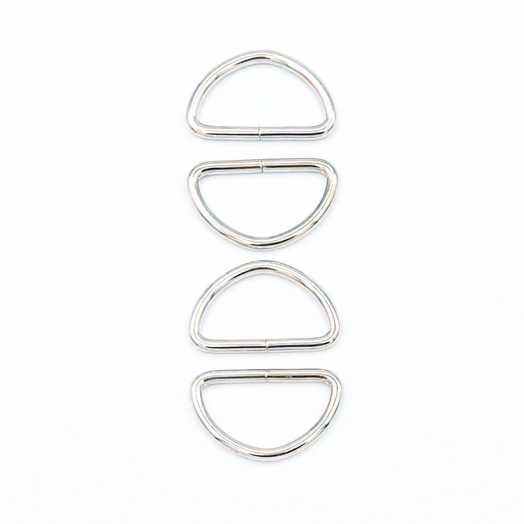 One Inch Drings Metal D Rings for Bags and Purses Set of 4 Etsy