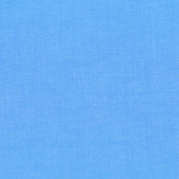 Blue Cotton Lawn Fabric Fabric by the Half Yard Sophia Etsy